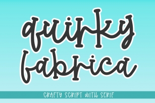 Quirky Fabrica Font Download