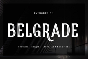 Belgrade Font Download