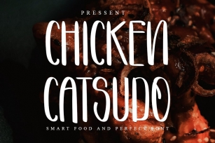 Chicken Catsudo - Modern Handwritten Font Font Download