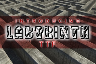 Labyrinth Font Download