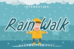 Rain Walk Font Download
