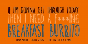 DK Breakfast Burri Font Download