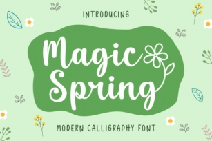 Magic Spring Font Download