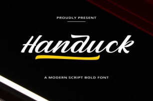 Handuck Font Download