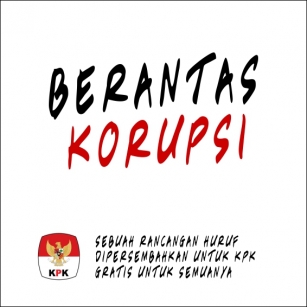 Berantas Korupsi Font Download