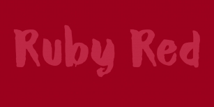 DK Ruby Red Font Download