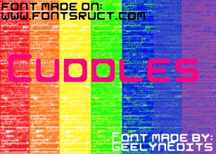 Cuddles Font Download