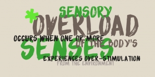 DK Sensory Overload Font Download