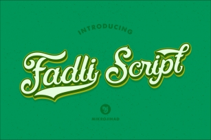Fadli Scrip Font Download