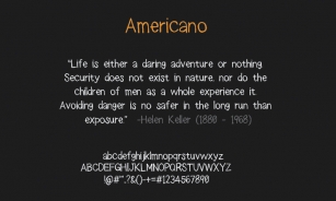 America Font Download