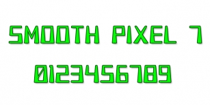 Smooth Pixel 7 Font Download