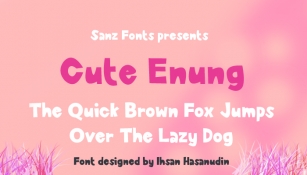 Cute Enung Font Download