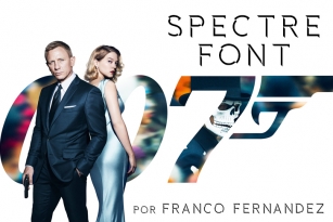 Spectre 007 Font Download