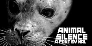 Animal Silence Font Download