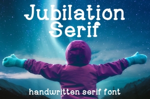 Jubilation Serif Font in TTF, OTF, WOFF Handwritten Serif Font Download