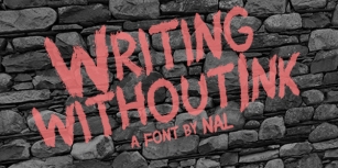 Writing Without Ink Font Download