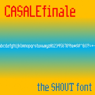 CasaleFinale NBP Font Download