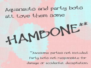 Hambone Font Download