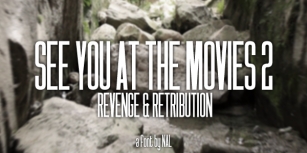 See You At The Movies 2: Reveng Font Download