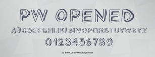 PWOpened Font Download
