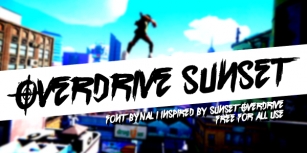 Overdrive Sunse Font Download