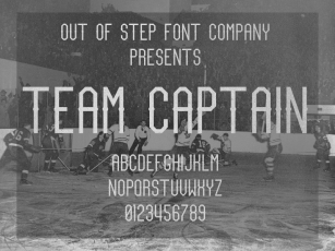 Team Captai Font Download