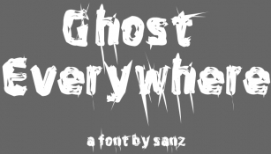 Ghost Everywhere Font Download