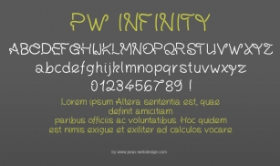 PWInfinity Font Download