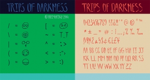 Trips of Darkness Dem Font Download