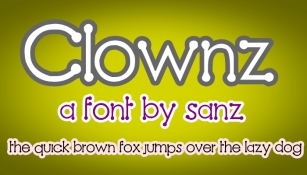 Clownz Font Download