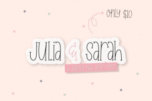 Julie & Sarah Font Font Download