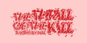 The Thrill Of The Kill Font Download