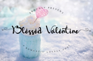 Blessed Valentine Font Download