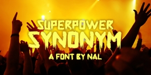 Superpower Synonym Font Download