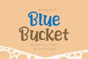 Blue Bucket Font Download