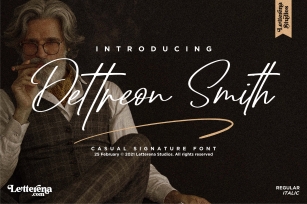 Dettreon Smith Font Download