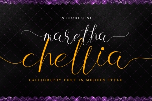 Maretha Chellia Font Download