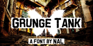 Grunge Tank Font Download
