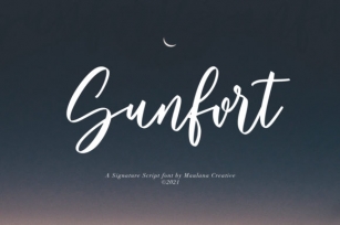 Sunfort Font Download