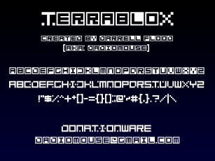 Terrablox Font Download