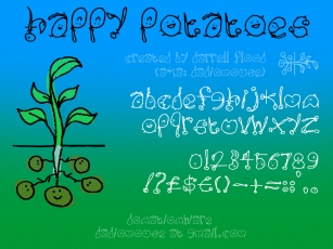 Happy Potatoes Font Download