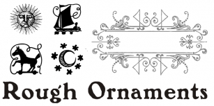 Rough Ornaments Free Font Download