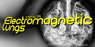 Electromagnetic Lungs Font Download