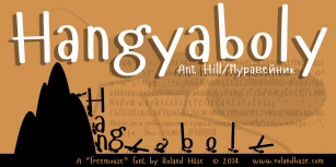 Hangyaboly Font Download
