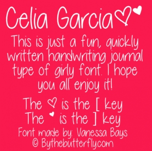 Celia Garcia Font Download