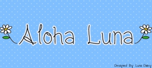 Aloha Luna Font Download