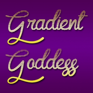 Mf Gradient Goddess Font Download