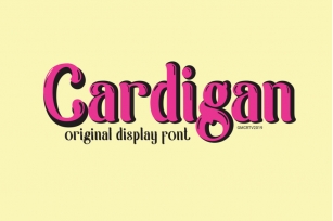 Cardigan Font Download