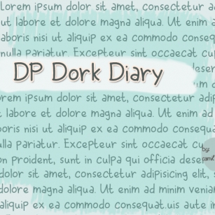 DPDorkDiary Font Download