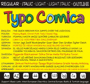 Typo Comica Font Download